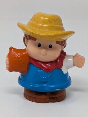 Fisher Price Little People Farmer Jed with Seed Bag